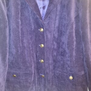 Purple Corduroy‎ Women's Jacket Pre-owned
